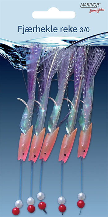 Fjærhekle Reke 3/0